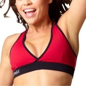 Pre owned Zumba Fitness Swing Sports Bra in Medium
